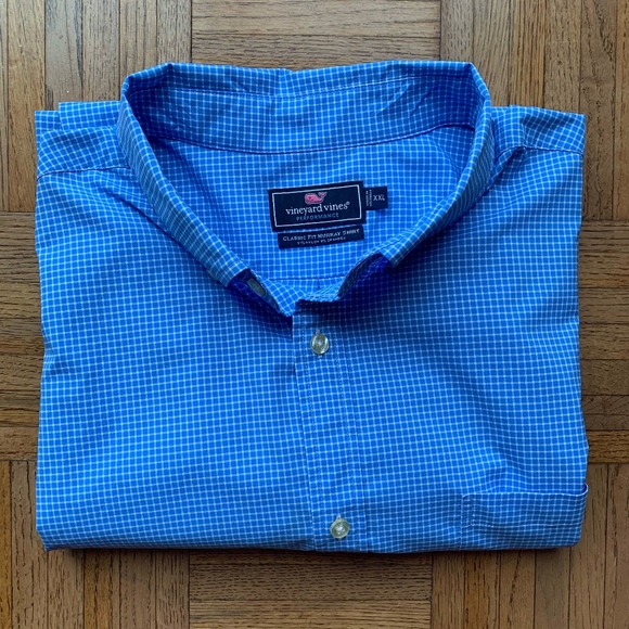 Vineyard Vines Other - Vineyard Vines Classic Fit Murray Blue Shirt, XXL